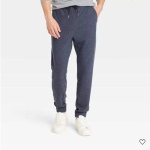 Men's Tapered Thermal Jogger Pants-Goodfellow & Co Navy Blue XS New With Tags 6